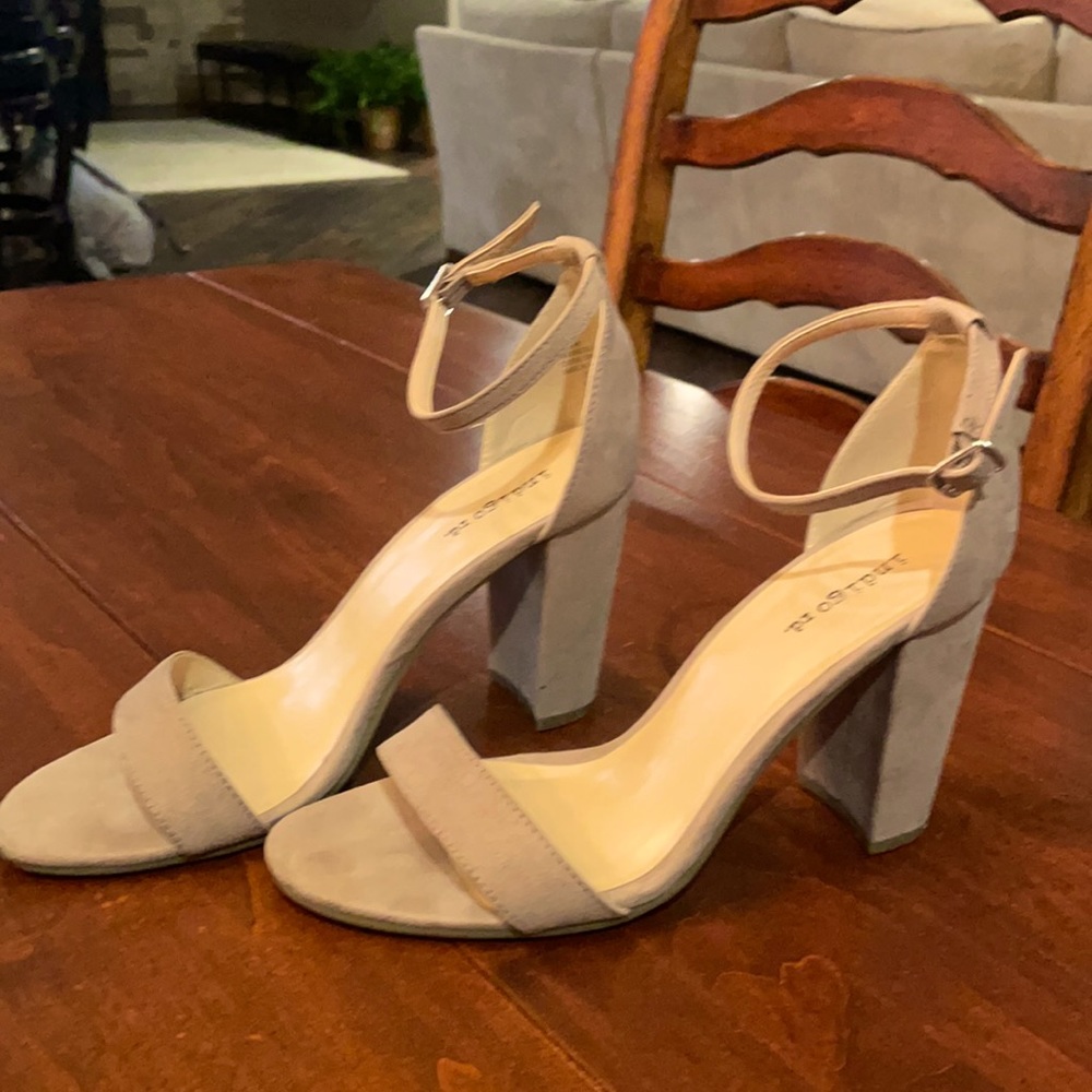 Indigo heels